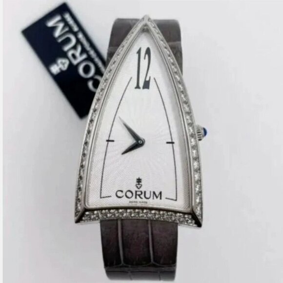 Corum Rocket Watch 024.941.47 Stainless Steel Diamond Box Papers MSRP $15,500 - Picture 1 of 7
